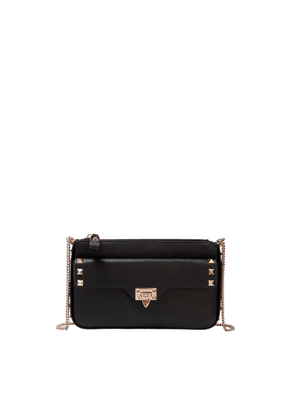 MINI ROCKSTUD CHAIN CROSSBODY BAG