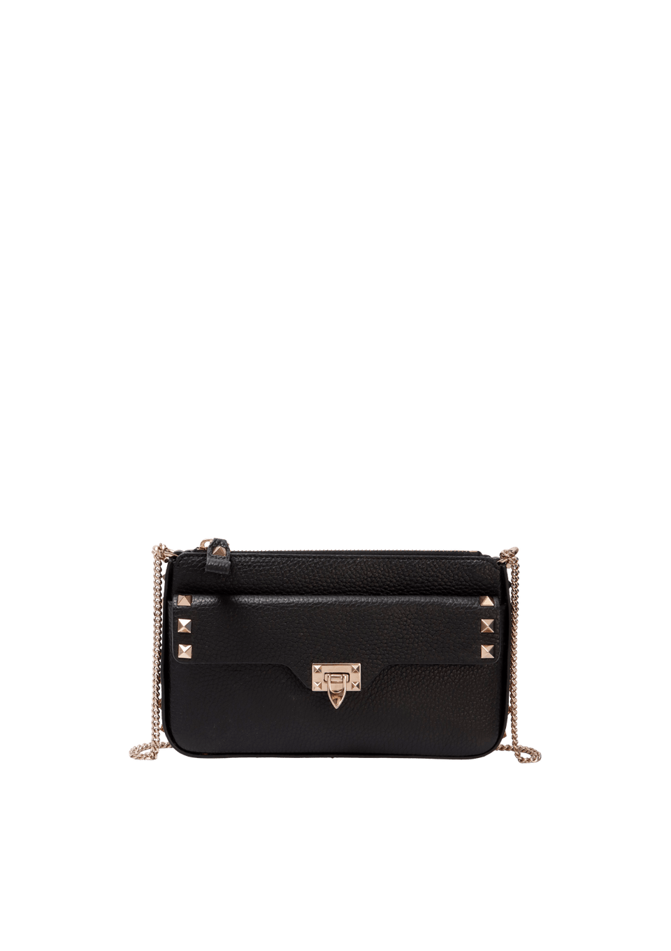 MINI ROCKSTUD CHAIN CROSSBODY BAG