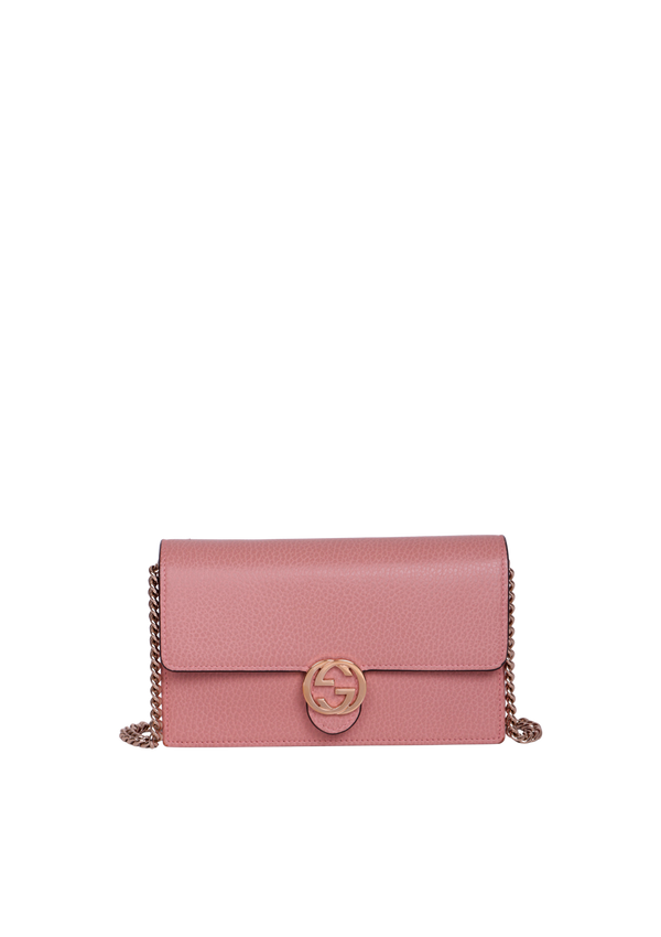 INTERLOCKING G DOLLAR WALLET ON CHAIN