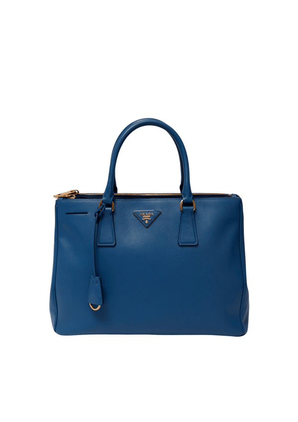 MEDIUM SAFFIANO LUX DOUBLE ZIP GALLERIA
