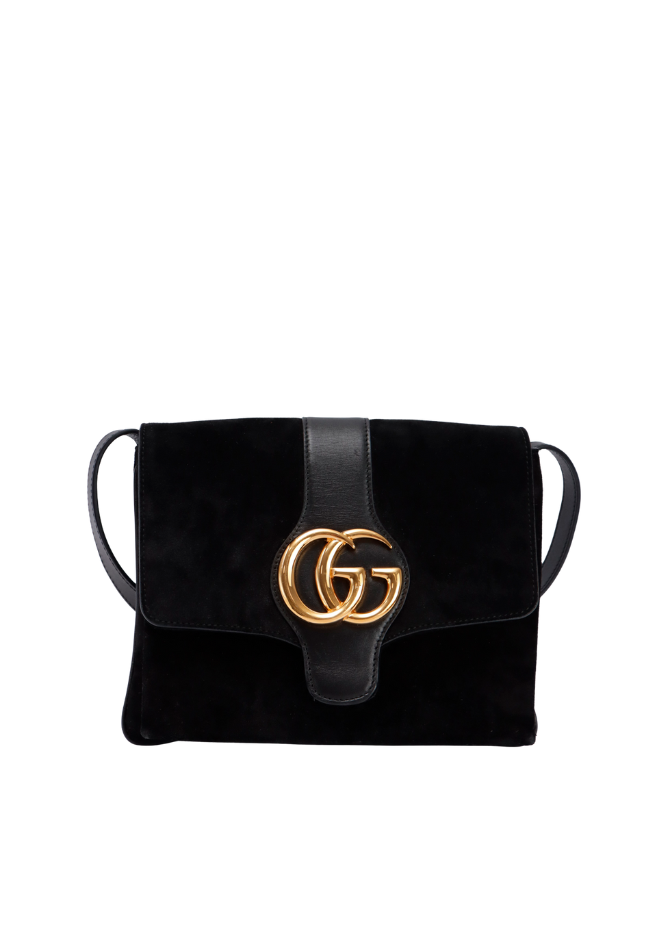 GG MEDIUM ARLI SUEDE BAG