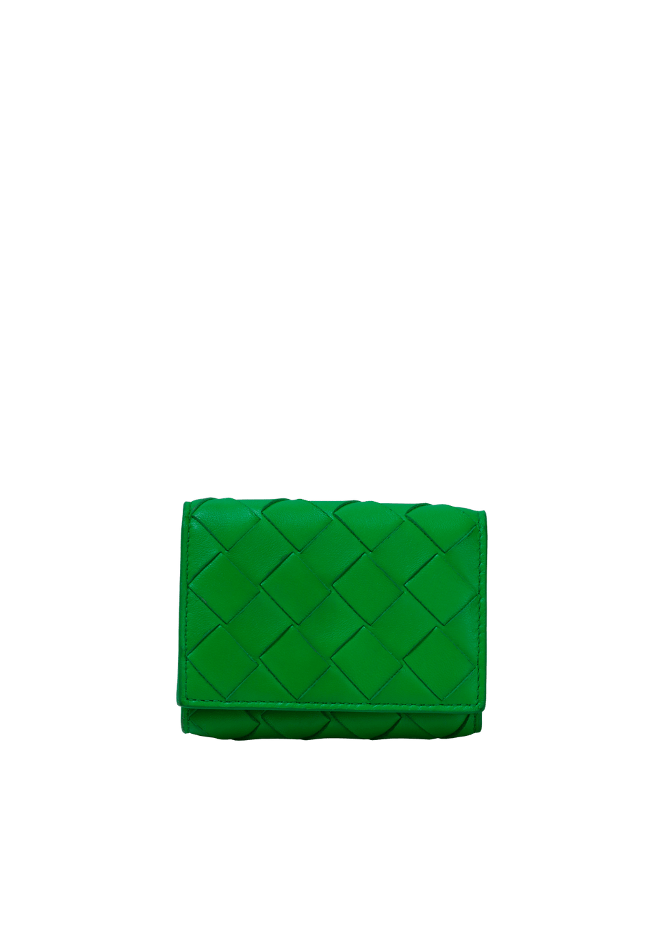 INTRECCIATO TINY TRI-FOLD WALLET