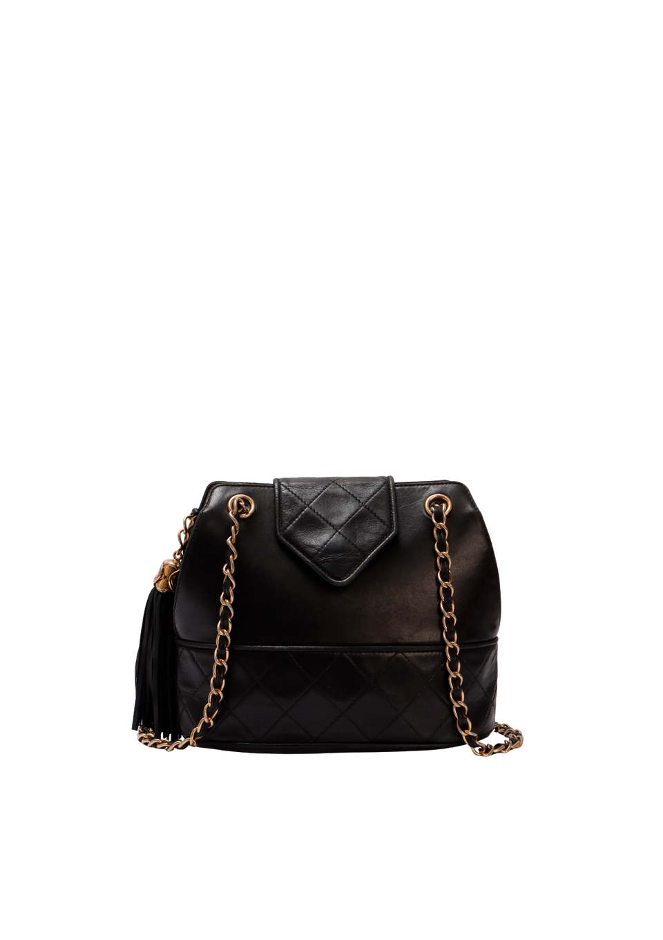 VINTAGE TASSEL FLAP BAG