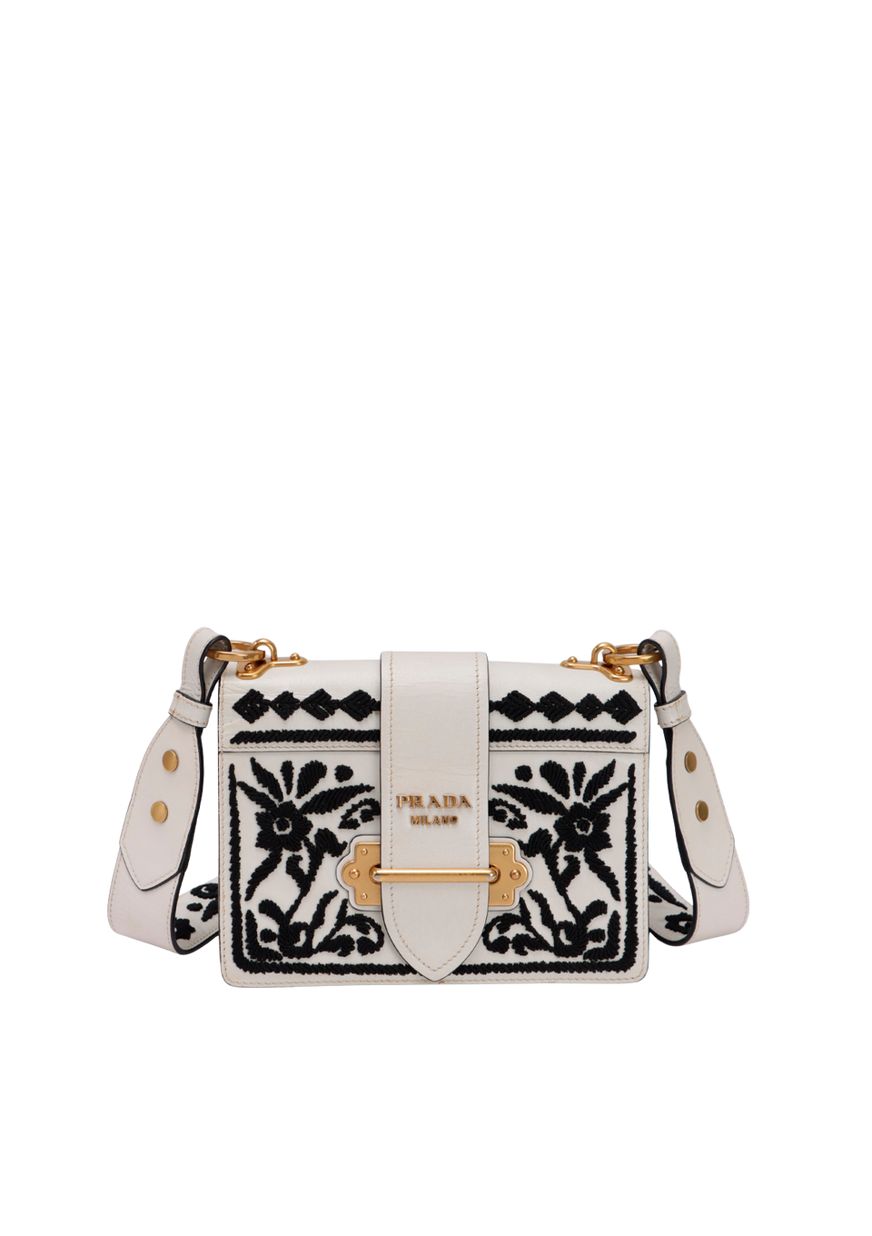 EMBROIDERED CAHIER BAG