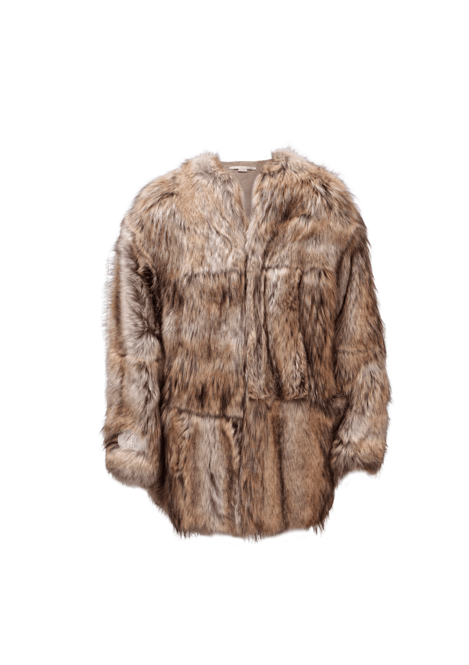 ELINA FAUX FUR COAT 36