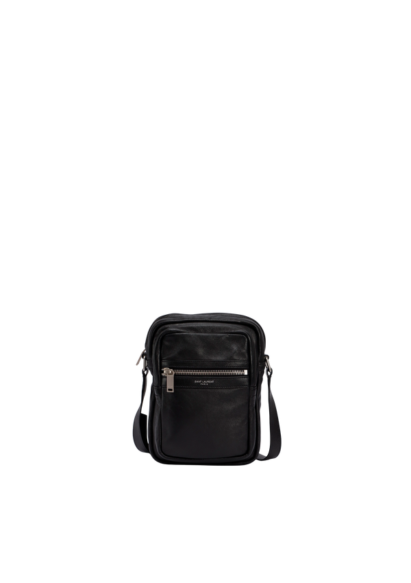 LEATHER SID CROSSBODY BAG