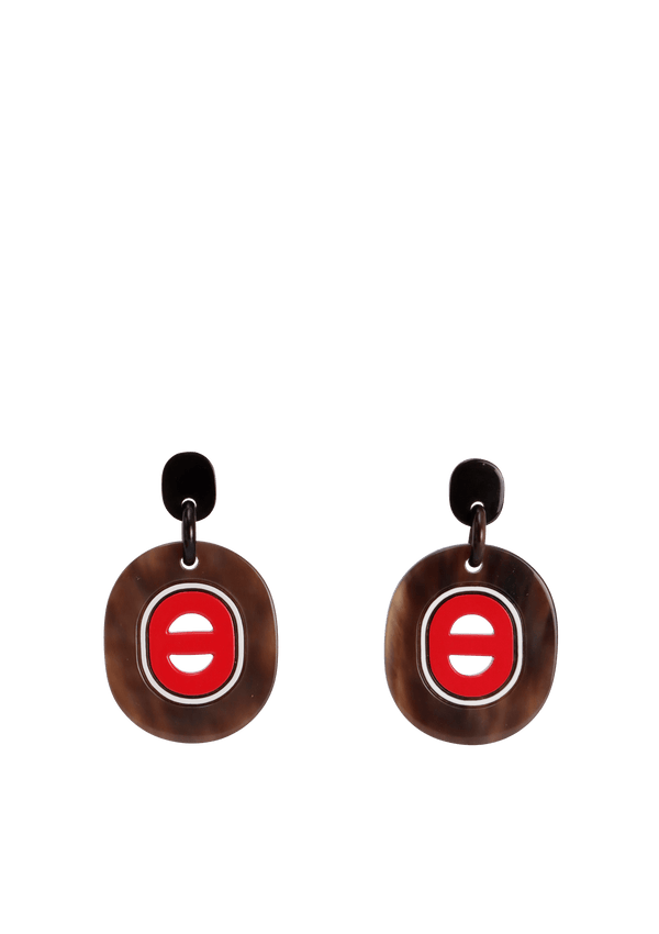 BUFFALO HORN FIDELIO VIRAGE EARRING