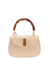 VINTAGE SMALL BAMBOO TOP HANDLE BAG