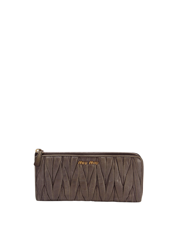MATELASSÉ WALLET