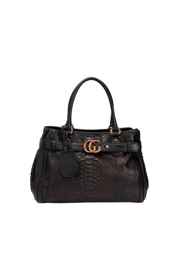 GG PYTHON RUNNING TOTE