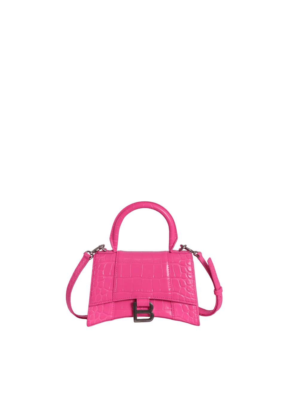 HOURGLASS XS CROCODILE EMBOSSED