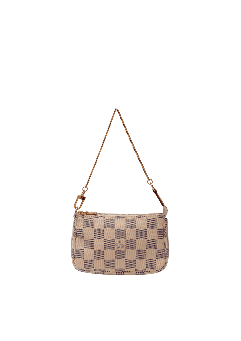 DAMIER AZUR POCHETTE ACCESSOIRES MINI