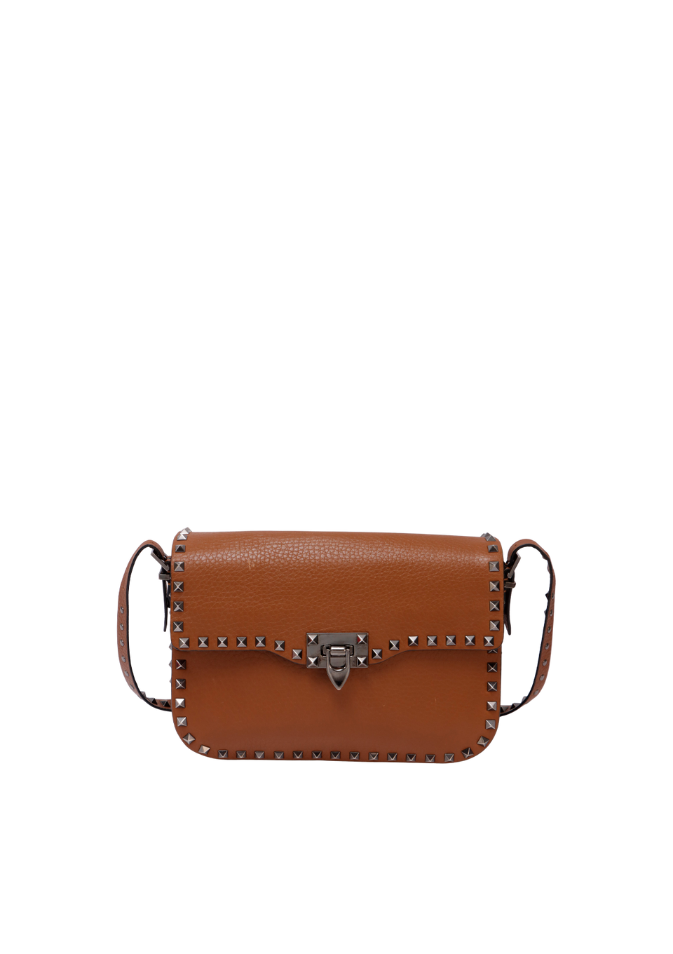 MEDIUM ROCKSTUD FLIPLOCK CROSSBODY BAG