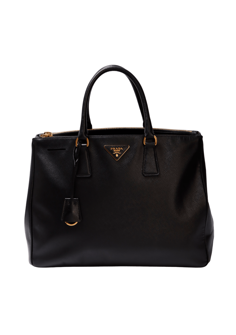 LARGE SAFFIANO LUX DOUBLE ZIP GALLERIA