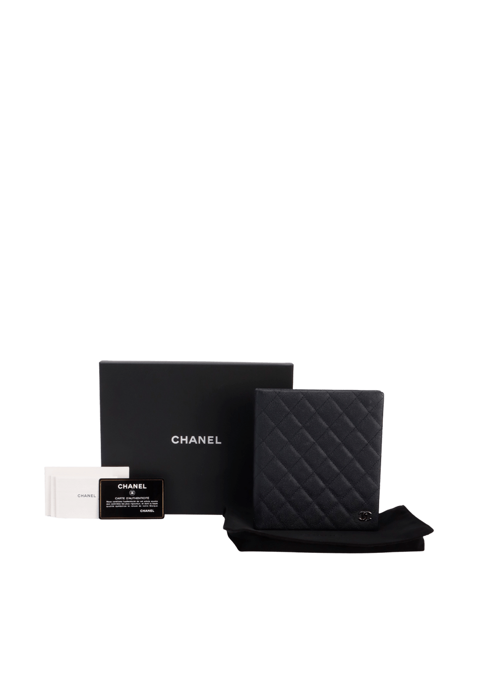 QUILTED CAVIAR NOTEBOOK