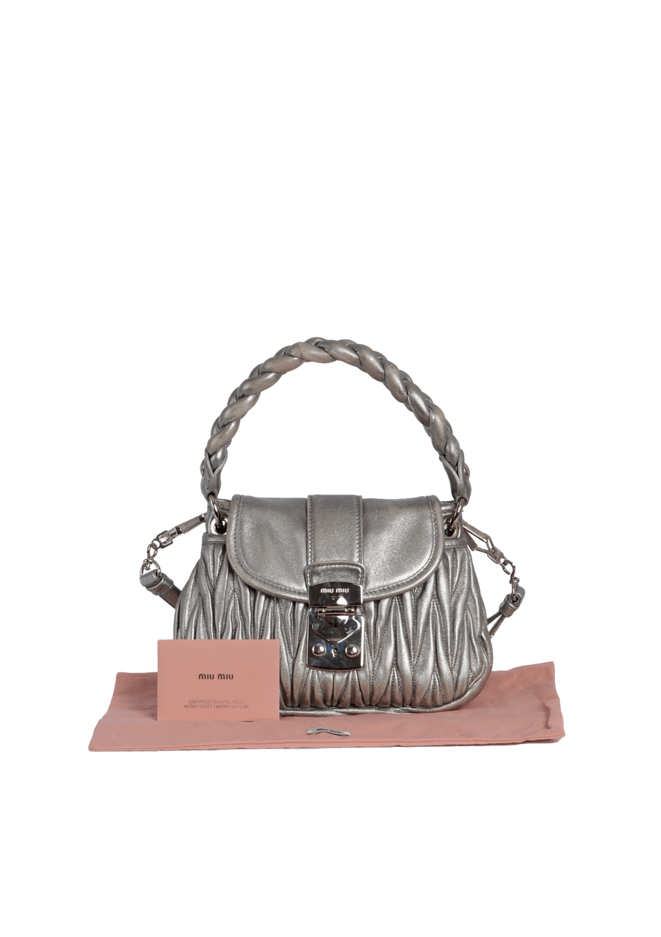 MATELASSE COFFER HOBO