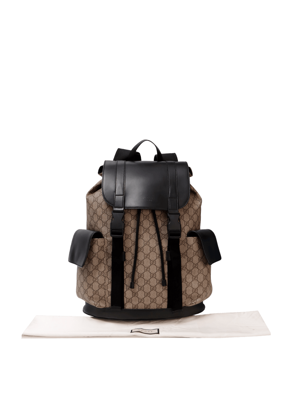 GG SUPREME DOUBLE BUCKLE BACKPACK