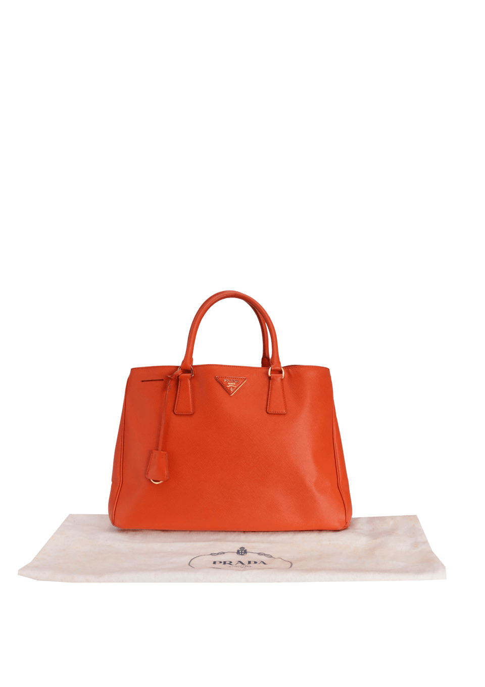 LARGE SAFFIANO LUX DOUBLE ZIP GALLERIA