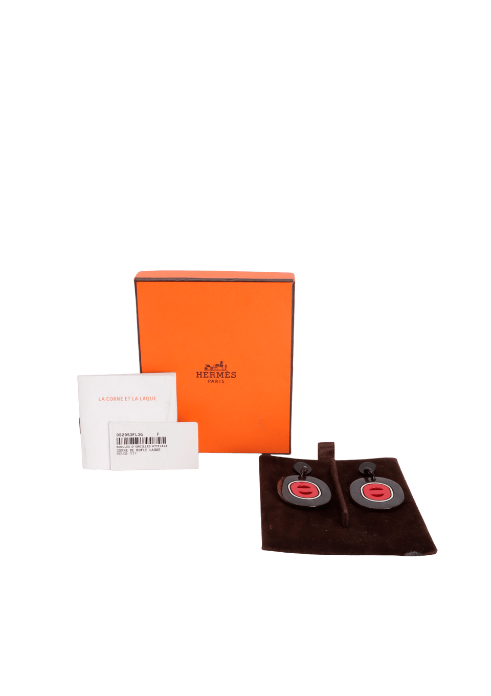 BUFFALO HORN FIDELIO VIRAGE EARRING