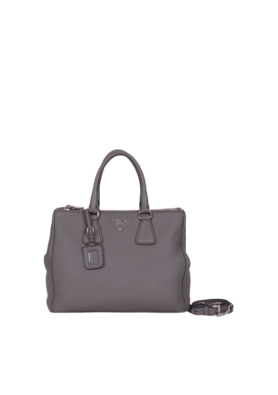 LARGE VITELLO DAINO DOUBLE ZIP GALLERIA