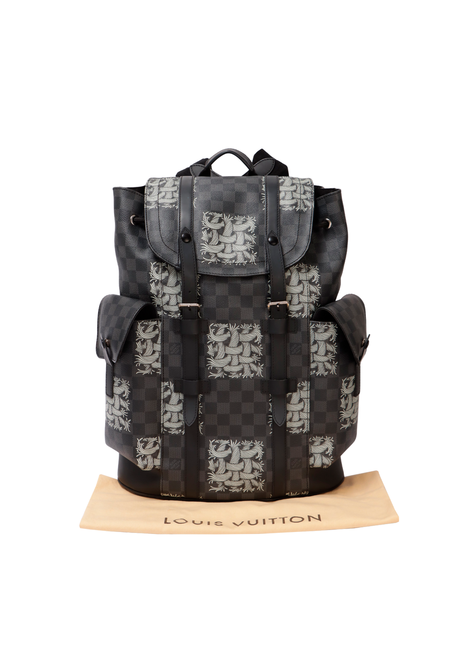 X CHRISTOPHER NEMETH DAMIER GRAPHITE ROPE CHRISTOPHER PM BACKPACK