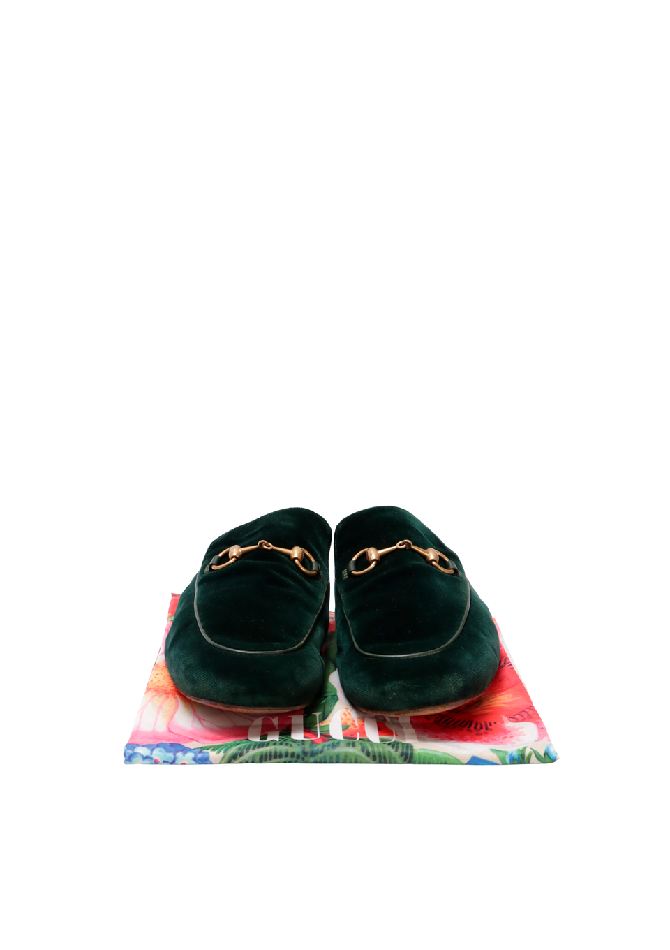 VELVET HORSEBIT MULES 41.5