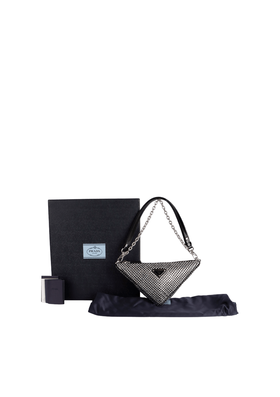 CRYSTAL TRIANGLE BAG