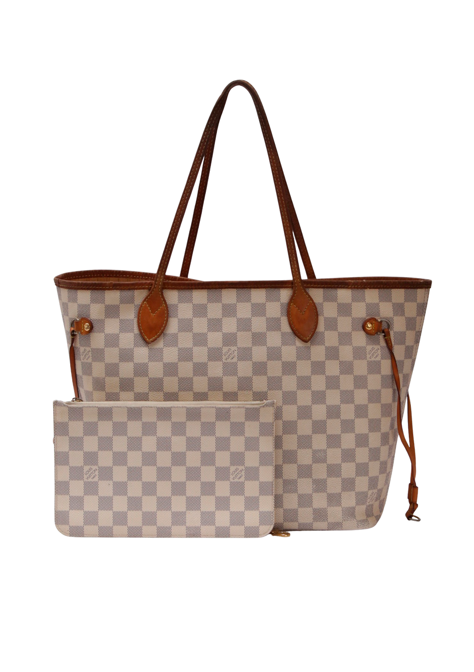 DAMIER AZUR NEVERFULL MM
