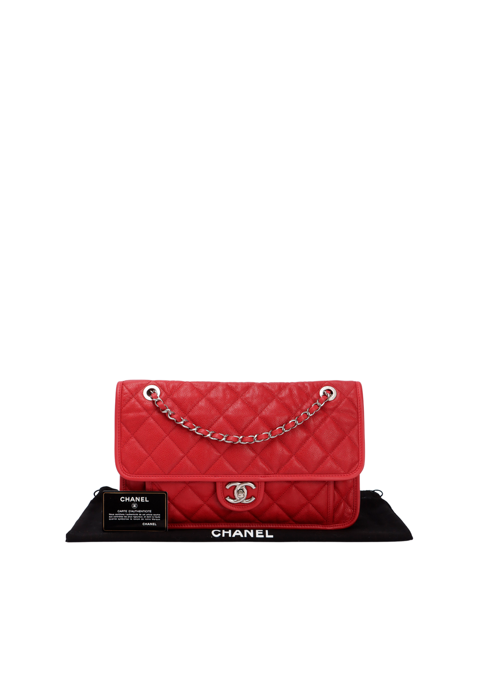 JUMBO FRENCH RIVIERA FLAP BAG