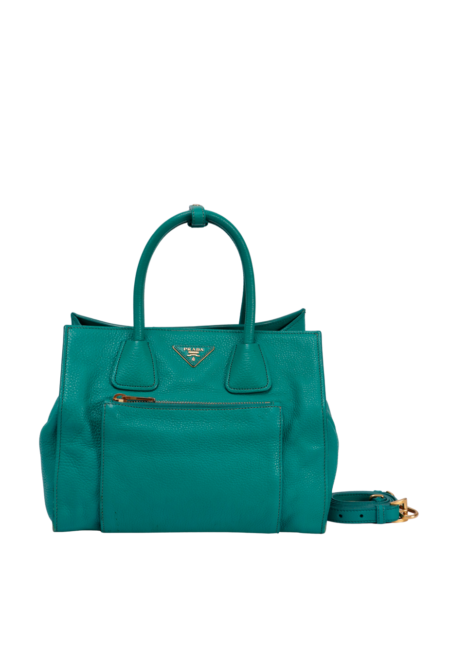 VITELLO DAINO FRONT POCKET WING TOTE