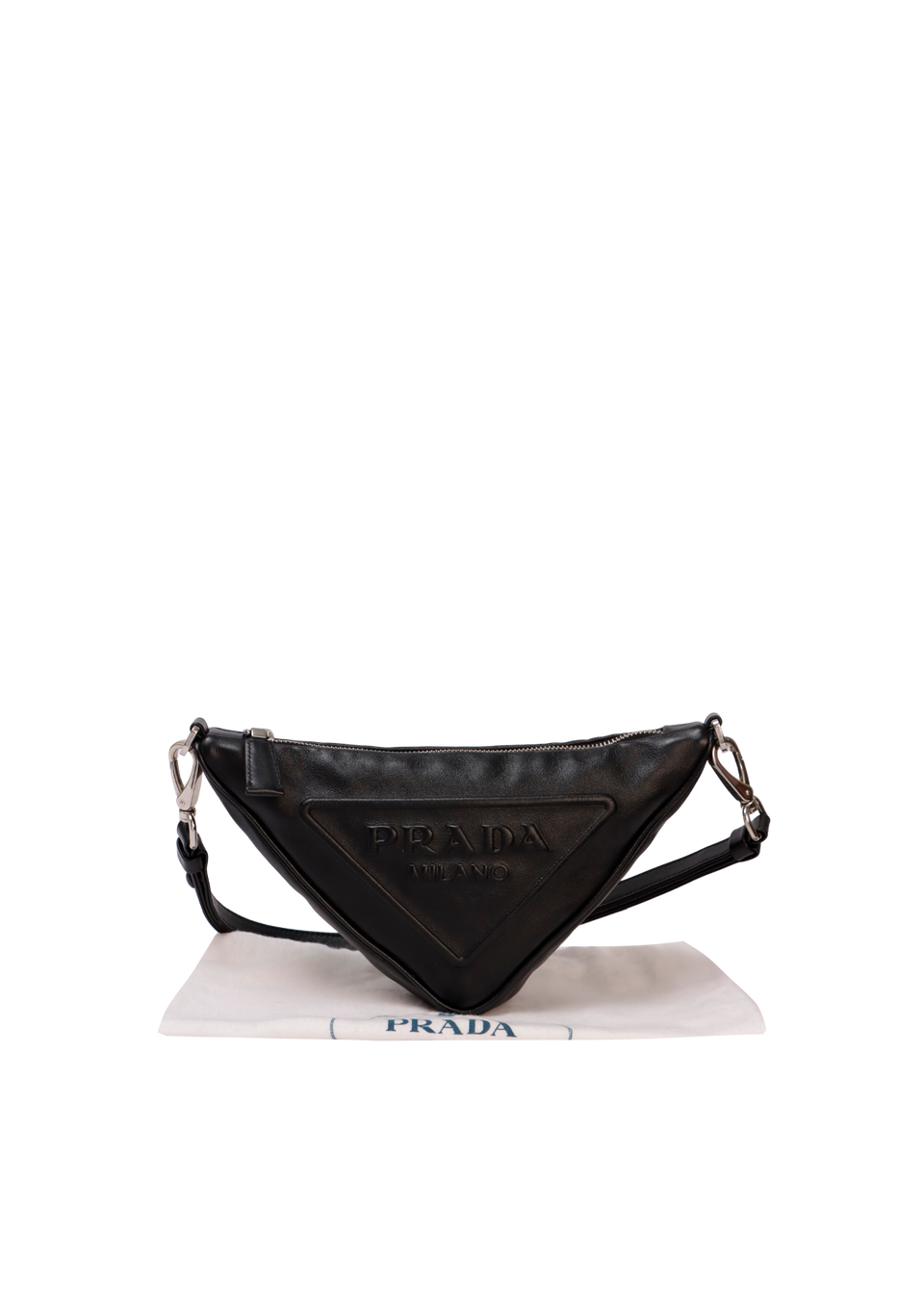 GLACE CALF TRIANGLE BAG