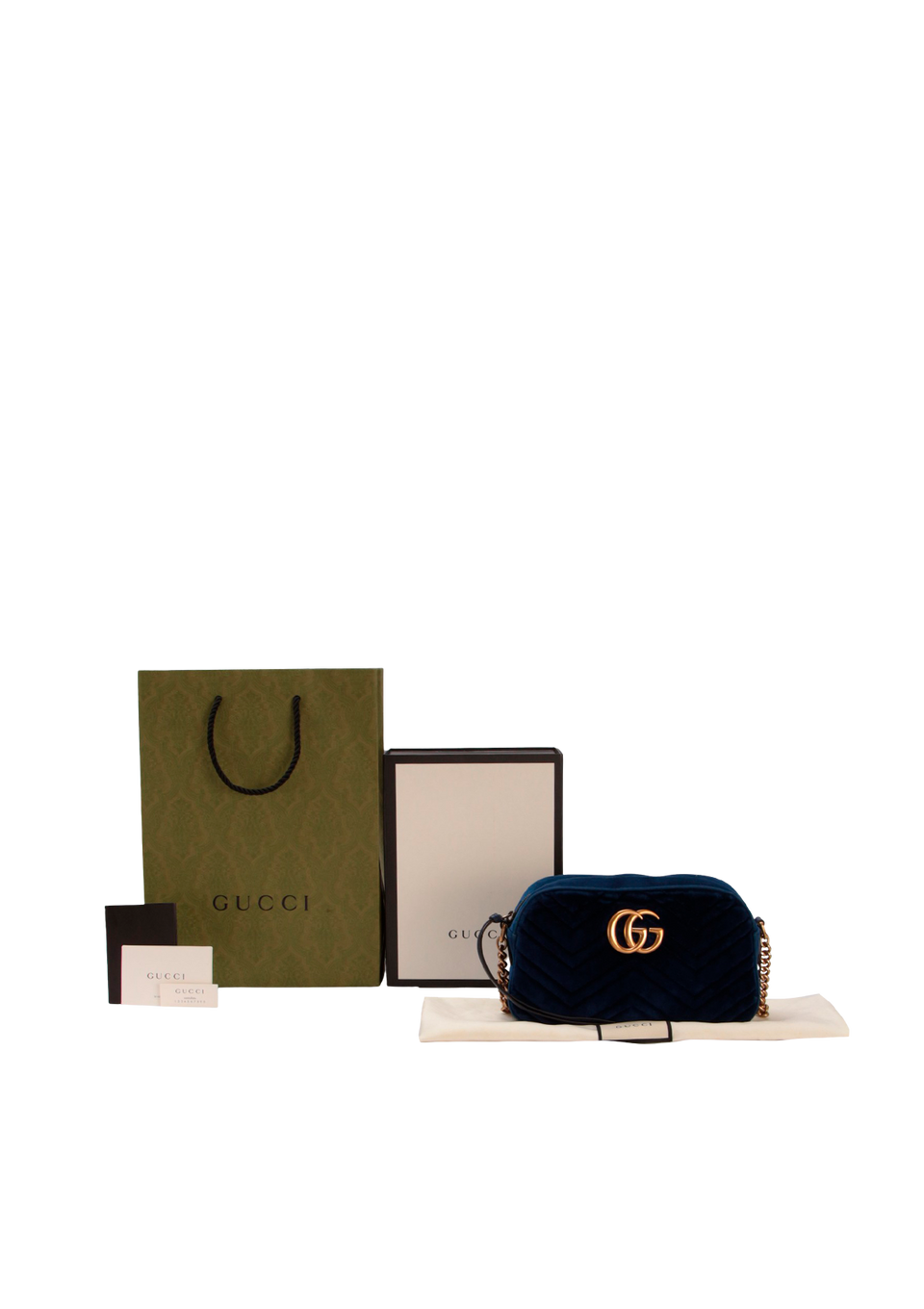 GG MARMONT CAMERA BAG VELVET SMALL