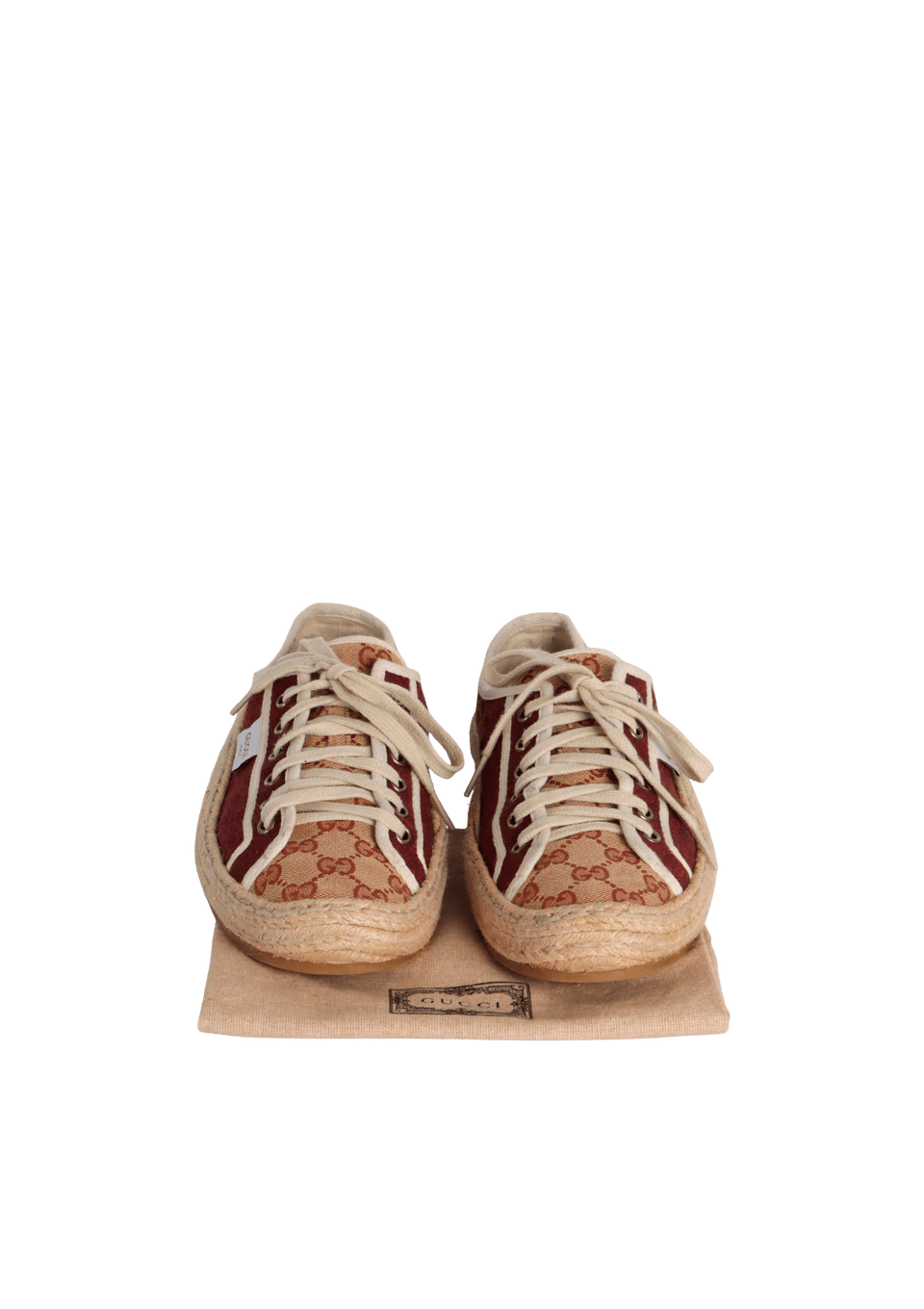 GG CANVAS ESPADRILLE SNEAKERS 42.5