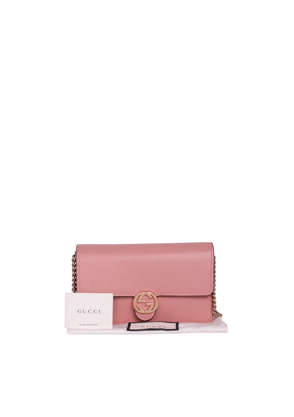 INTERLOCKING G DOLLAR WALLET ON CHAIN