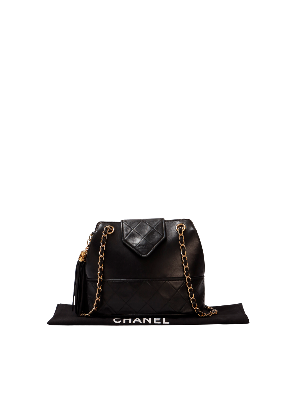 VINTAGE TASSEL FLAP BAG