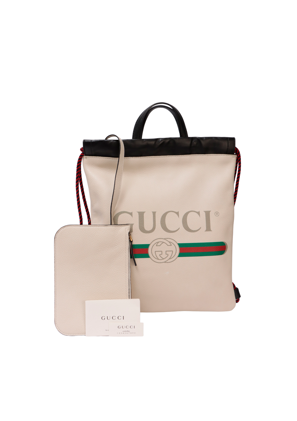 LOGO DRAWSTRING BACKPACK