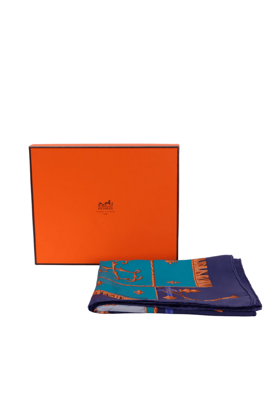 VUE DU CARROSSE DE LA GALÈRE SILK SCARF