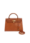 VINTAGE OSTRICH KELLY SELLIER 32