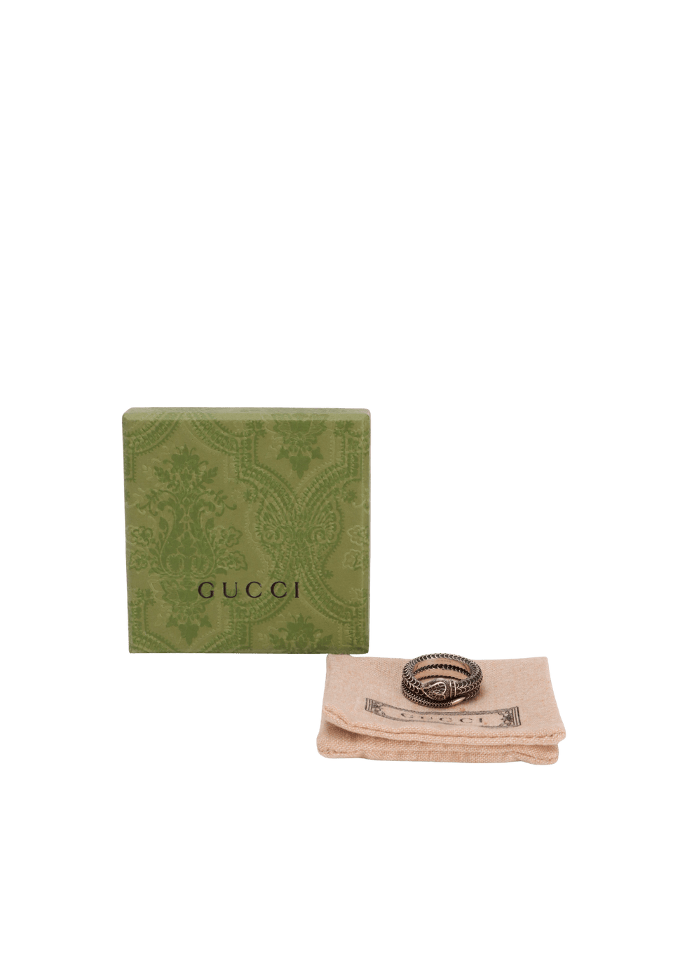 GARDEN SNAKE BAND RING