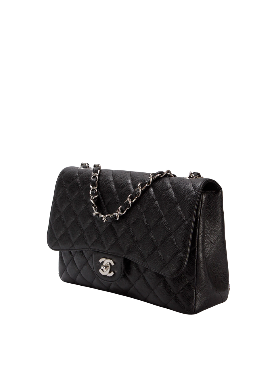 JUMBO CLASSIC SINGLE FLAP CAVIAR