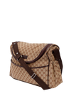 GG CANVAS DIAPER BAG