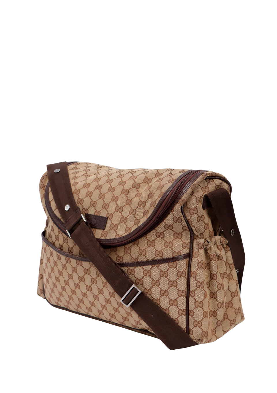 GG CANVAS DIAPER BAG