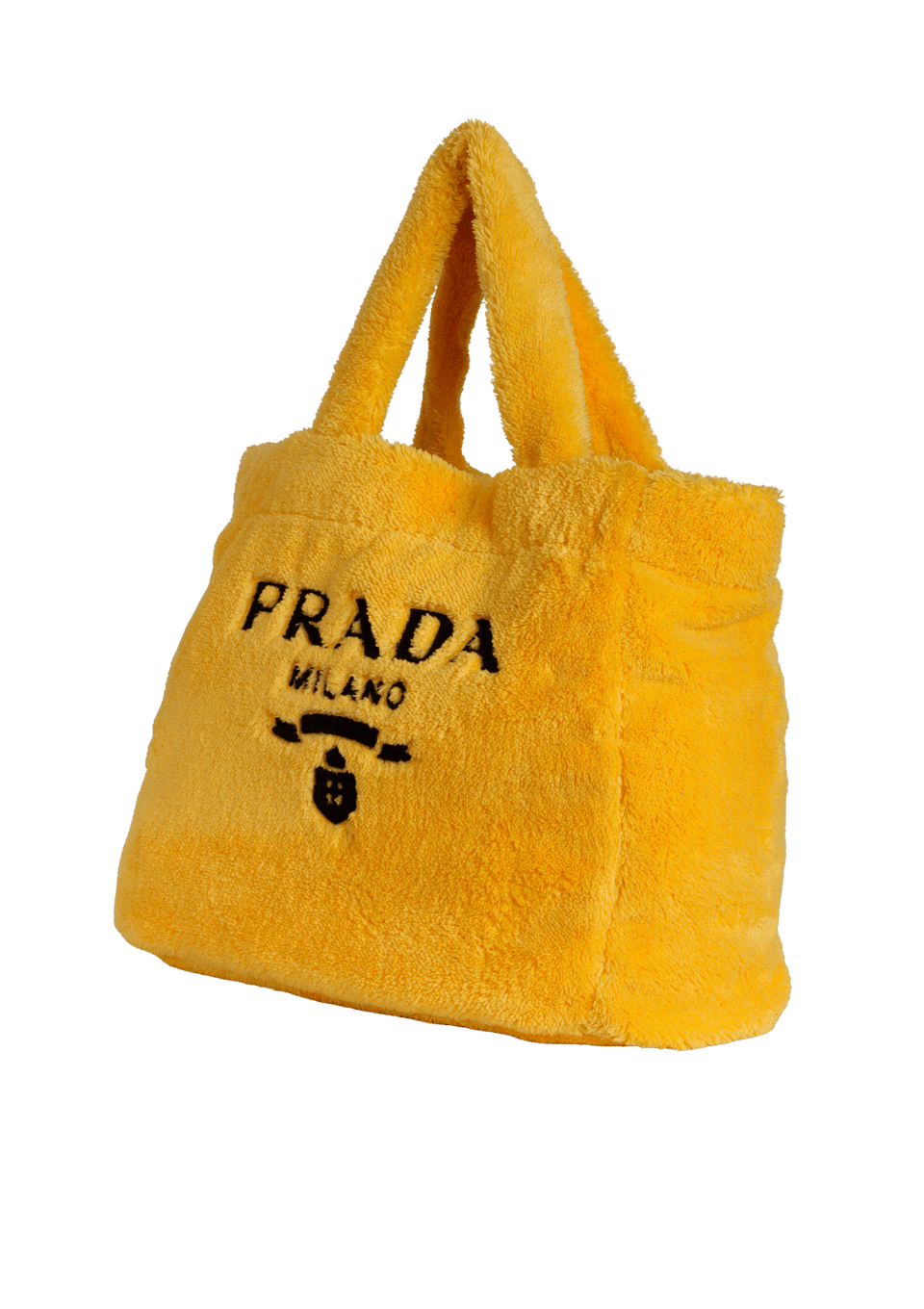 TERRY CLOTH LOGO TOTE