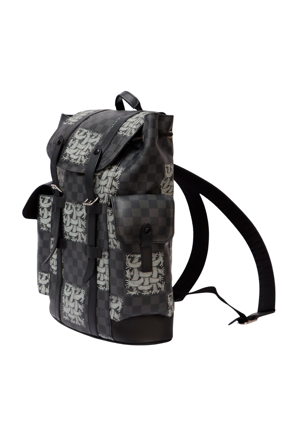 X CHRISTOPHER NEMETH DAMIER GRAPHITE ROPE CHRISTOPHER PM BACKPACK