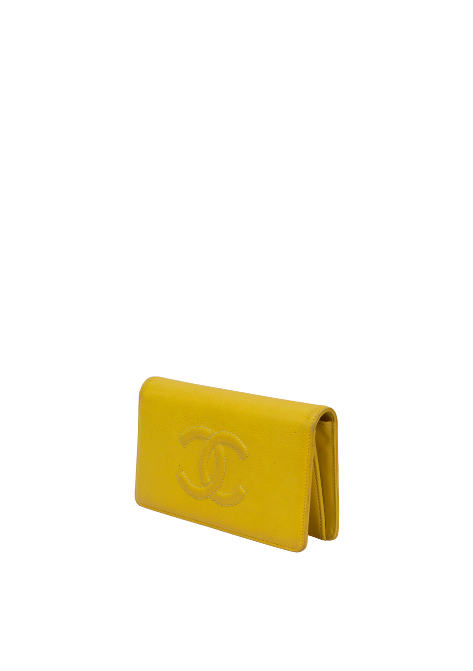 TIMELESS CC YEN BIFOLD CAVIAR