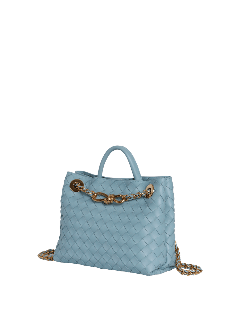 SMALL INTRECCIATO ANDIAMO TOTE