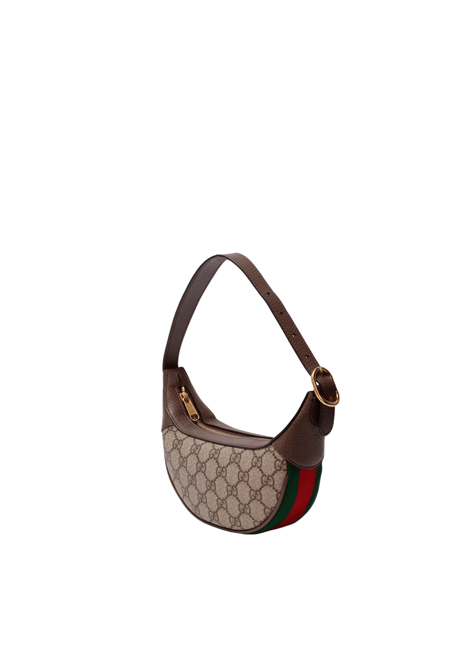 MINI GG SUPREME WEB HALF-MOON HOBO