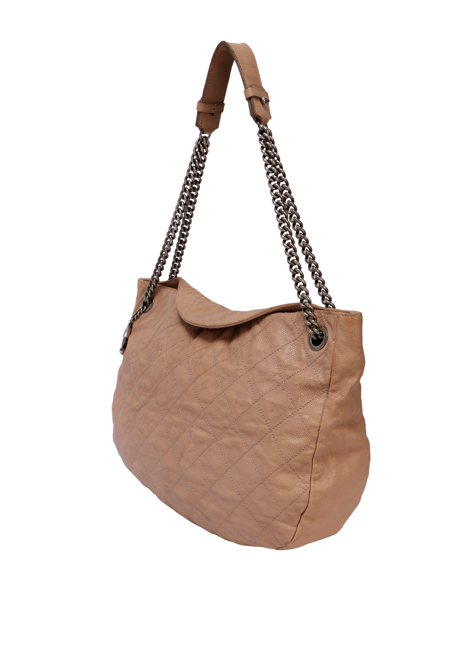 CHIC TALL SHOPPING TOTE CAVIAR