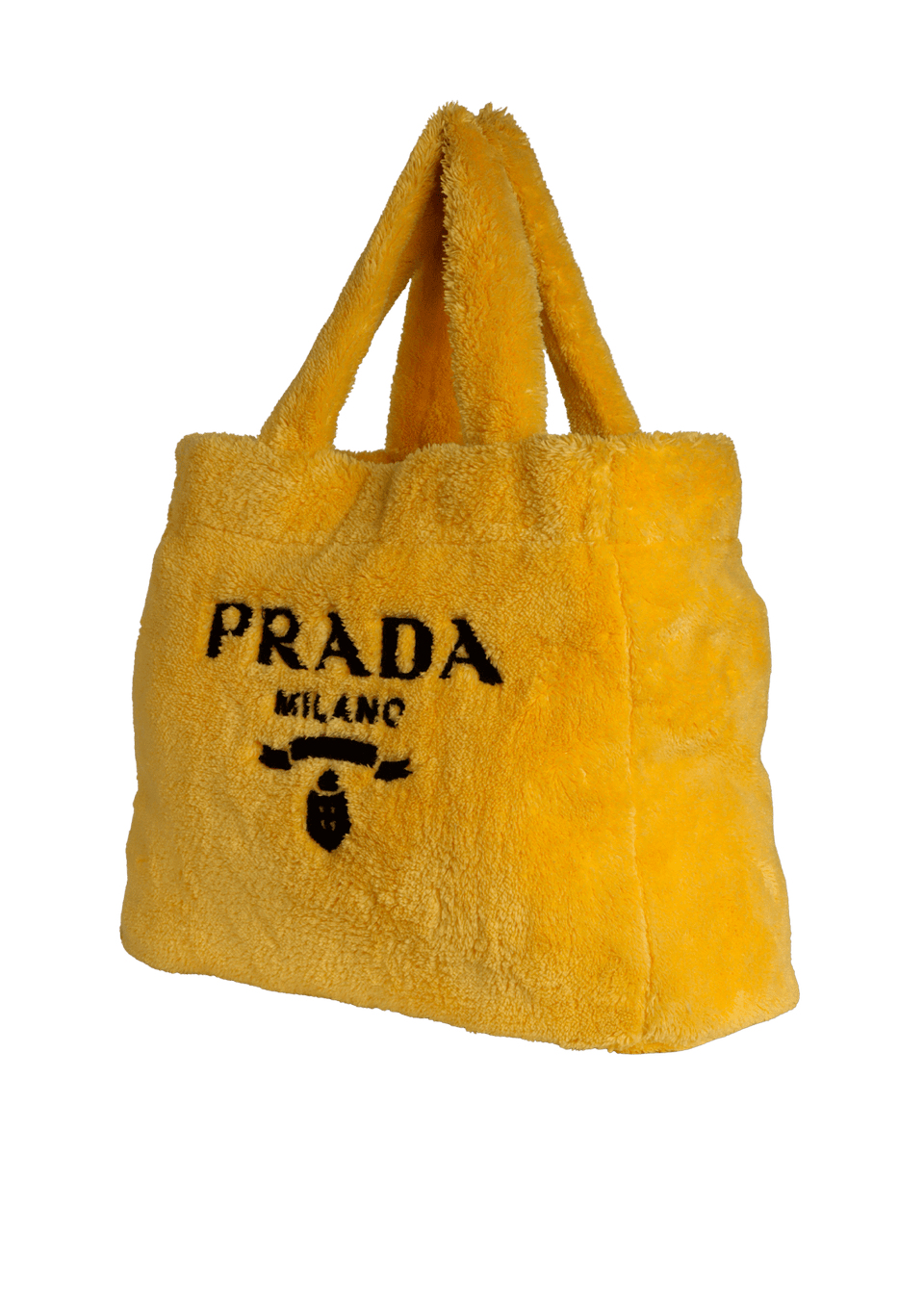 TERRY CLOTH LOGO TOTE