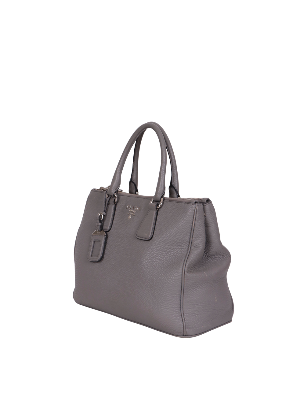 LARGE VITELLO DAINO DOUBLE ZIP GALLERIA